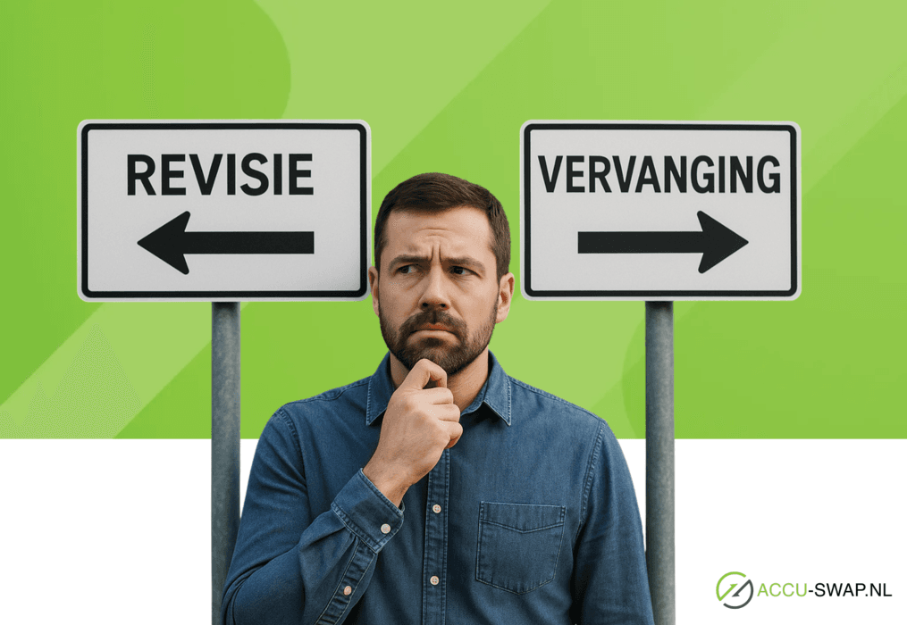 fietsaccu revisie of vervanging